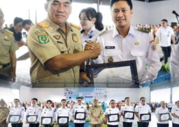 Gubernur Sulut Serahkan Penghargaan K3 Nasional Tahun 2026 Pada Pemkot Kotamobagu