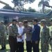 Bareng Forkompinda Kapolres Kotamobagu Sambut Kedatangan Menhan RI